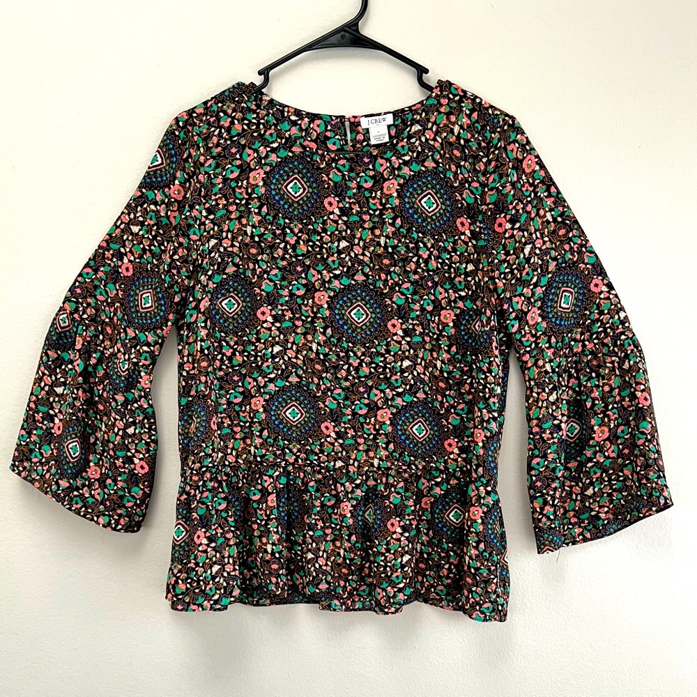 J Crew Bell Sleeves Women’s Top